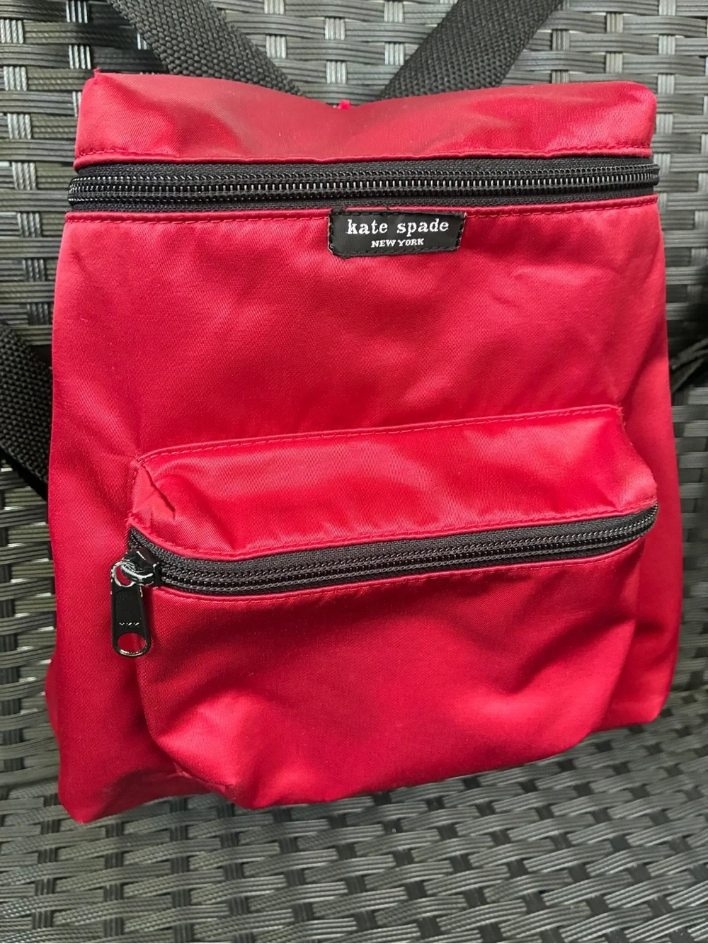 kate spade Red Nylon Mini Backpack